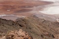 Badlands from Dante`s View Death Valley USA Royalty Free Stock Photo